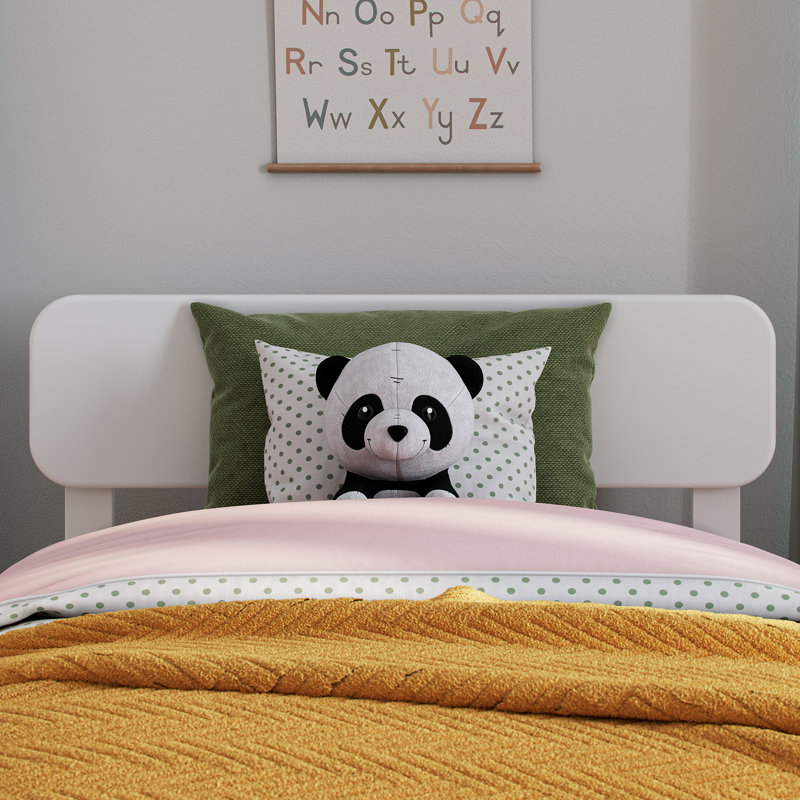 Brianna Solid Wood Headboard, White, Twin