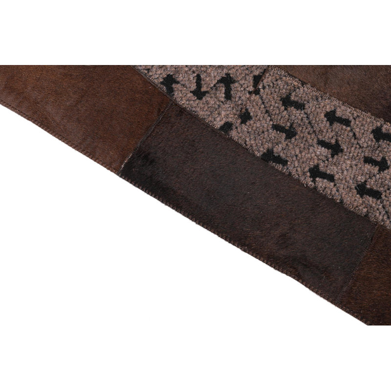 Tapis brun foncé Nakayama