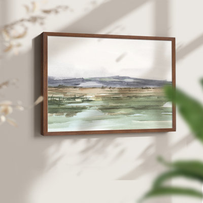 Serene Mountain View I - reproduction encadrée - réarmable
