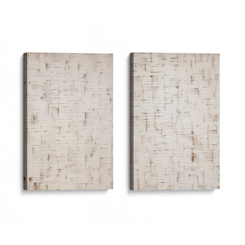 Tranquil Layers Set of 2 Canvas Prints in a Frame, Wrapped Canvas, 30" H x 40" W x 1.25" D