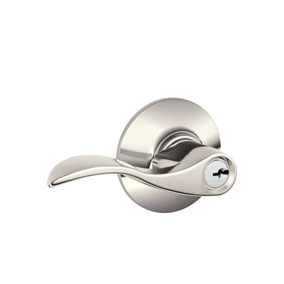 Accent Lever Keyed Entry Lock