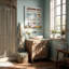 «Bathroom Rules Gallery», toile tendue-104871340