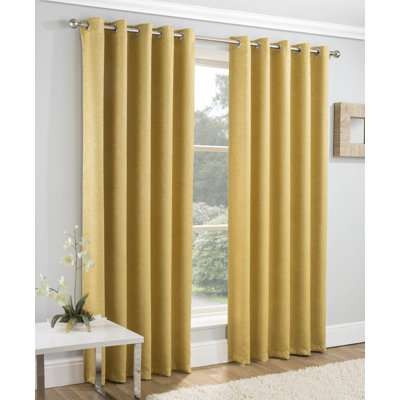 Biller Eyelet Thermal Light Reducing Curtain