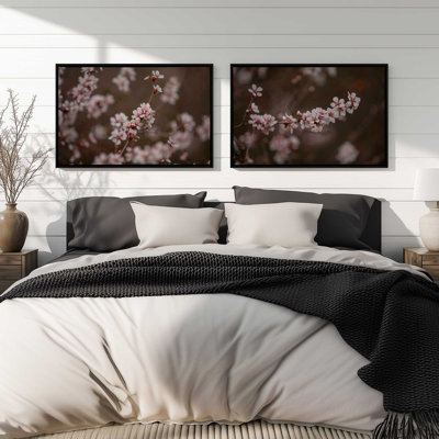 Pretty Pink Blossoms, Set of 2 Prints