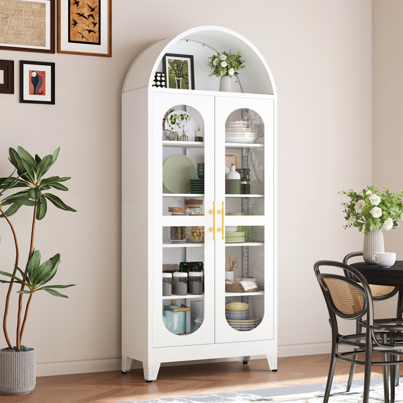 Armoire de rangement Elegant, Blanc
