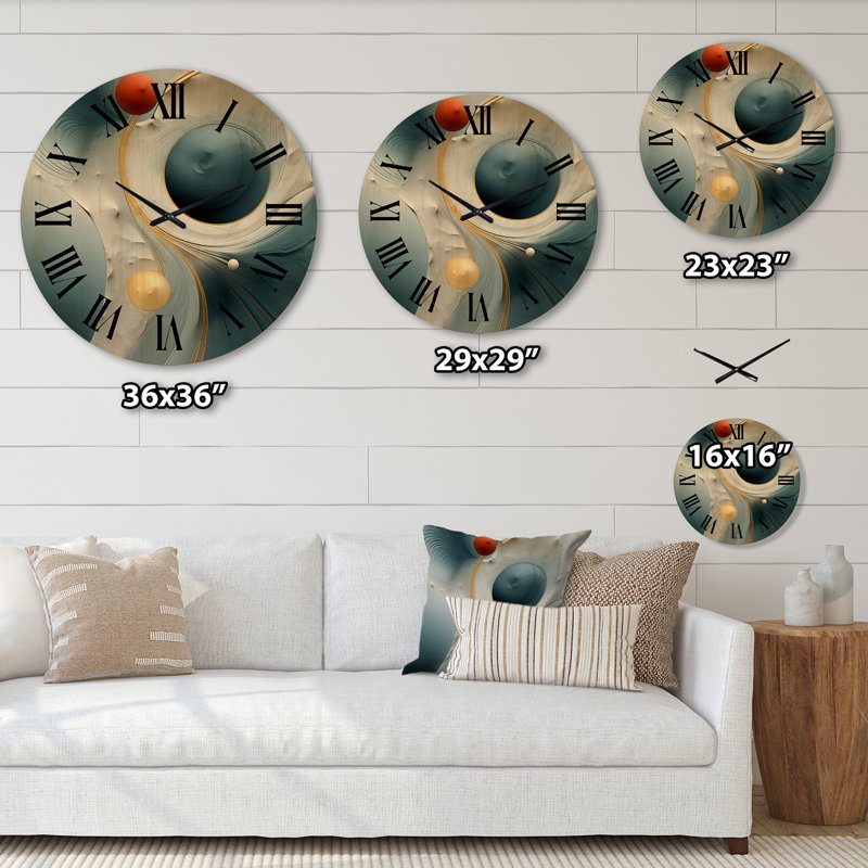 Horloge murale Reber, Moyenne