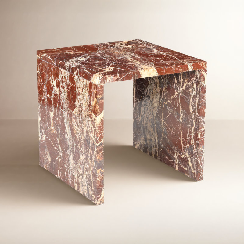 Kelly Marble Accent Table, LEVANTO MARBLE