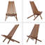 Chaise pliante en bois