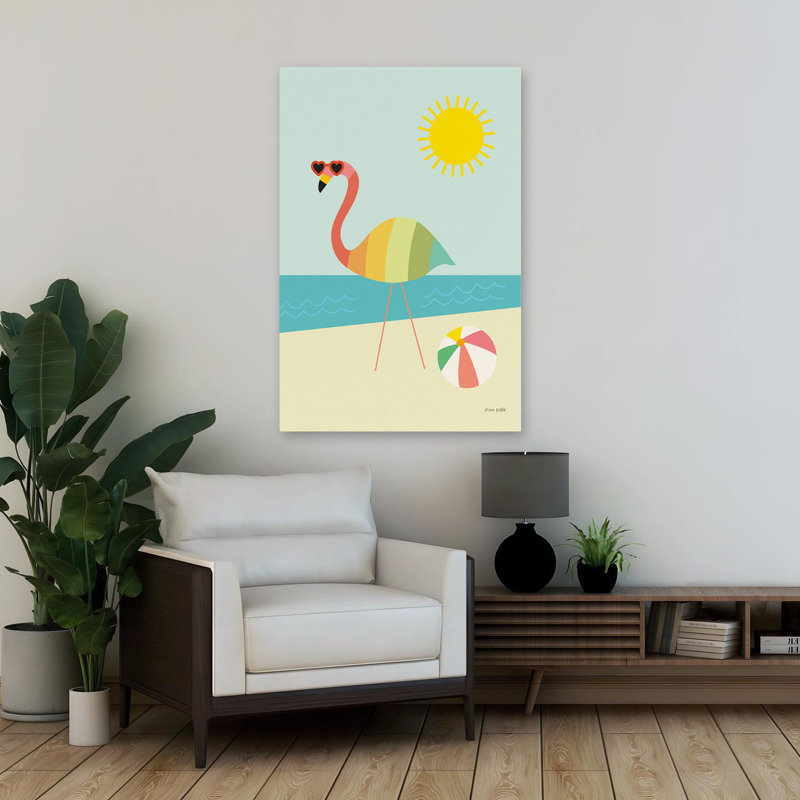 Ballon de plage bleu, H 36 po x l 24 po