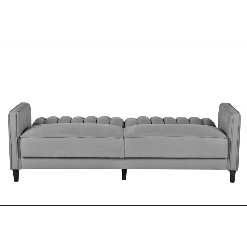 Cornell Upholstered 81'' Sofa, Gray