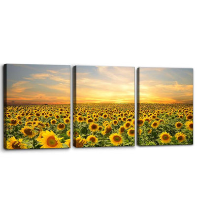 3 Piece Wrapped Canvas Print