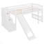 Lit mezzanine simple avec deux tiroirs et glissière Stairway-2003266370