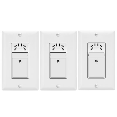 Humidity Sensor Switch for Ventilation Fan, Bath Fan Control
