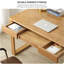 Bureau d'écriture Modern Burlywood-1176345689