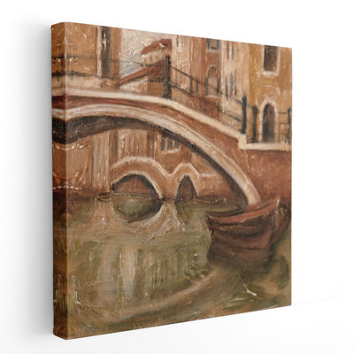 Canal View I - reproduction d'art sur toile