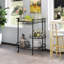 Mirror Shelf Metal Bar Cart-1626888497