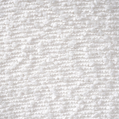 White Boucle Multipurpose Ottoman