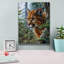Bungalow Rose «Portrait of a Mountain Lion» par Momart, art mural sur toile-520547588