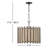 Denni 1 - Light Gray-Washed/Bronze Single Pendant