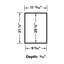 11.81'' H x 31.5'' W x 0.56'' D Plastic Wall Protector