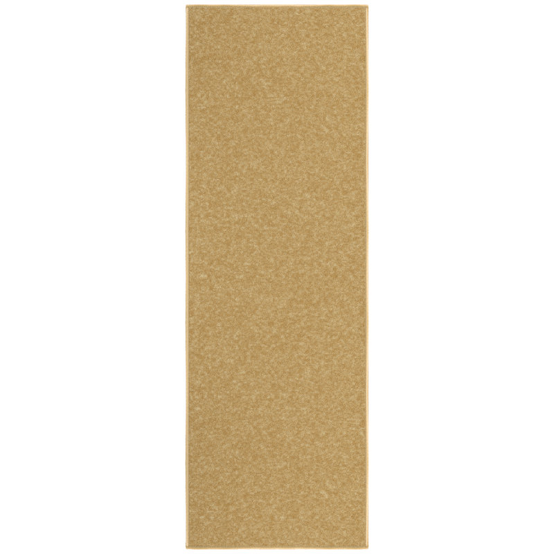Tapis de couloir beige Emmy, Tapis de couloir 1 pi 8 po x 4 pi 5 po, Beige