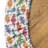 Bungalow Rose Dinosaur Fitted Round Tablecloth Multicolor
