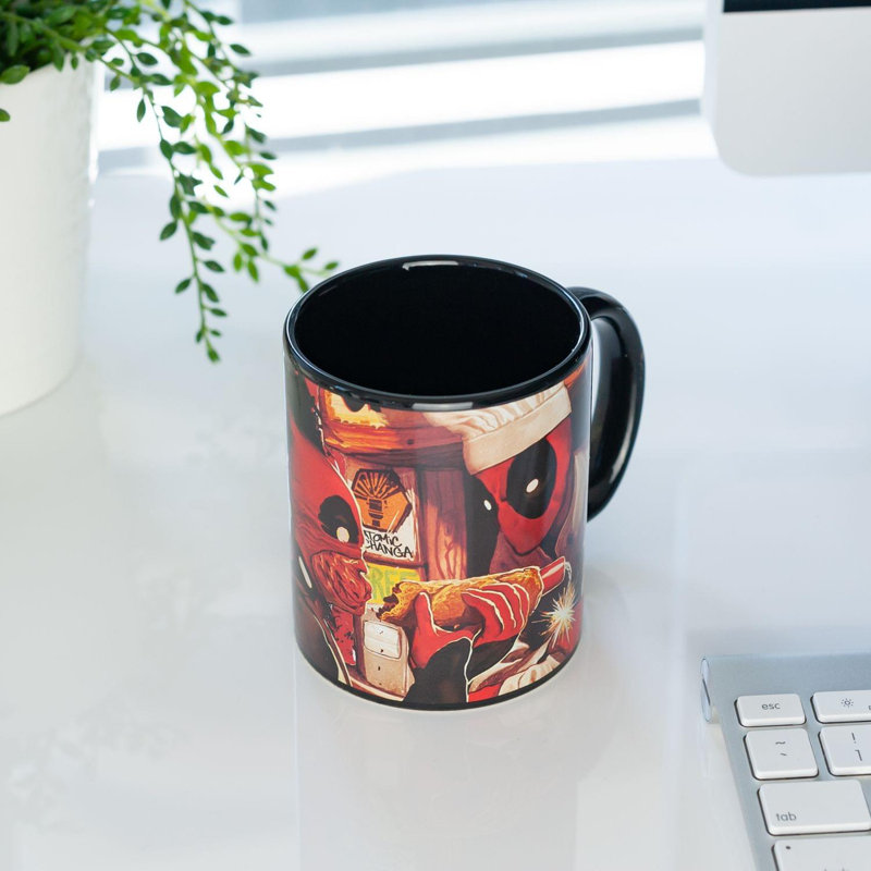 Déguisement de piscine morte | Tasse à café en céramique de la piscine atomique de la collection Dead Pool | 12 oz