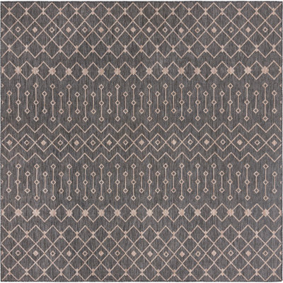 Tapis vert d'extérieur couleur cendre