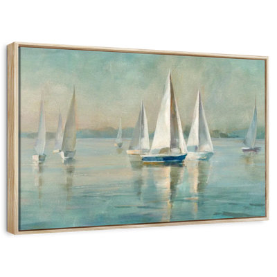 Voiliers au lever du soleil