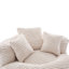 Upholstered Accent Chair with 3 Pillows-1904582155