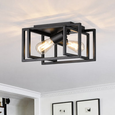 Plafonnier encastré 2 lumières Keion