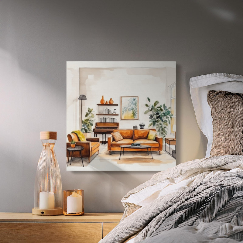 Monzon Wrapped Canvas Print Set, 14x14