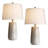 2-Pack 23in. 3-Way Ceramic Table Lamp