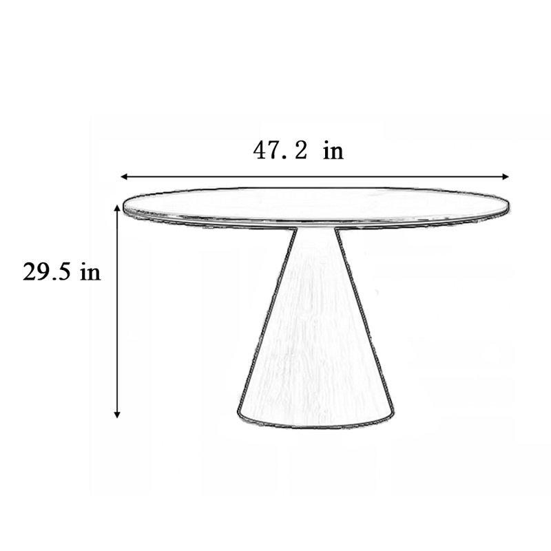 Folf, 29.5"H x 47.2"L x 47.2"W