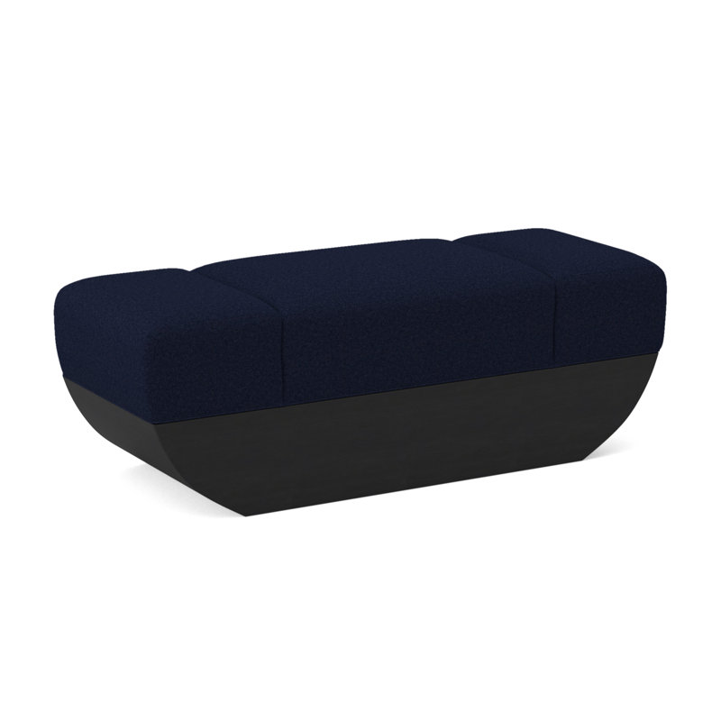 Ark Upholstered Bench, Margaret Uniform Polyester Blend, Espresso