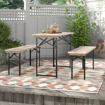 Odle 3 Piece Dining Set