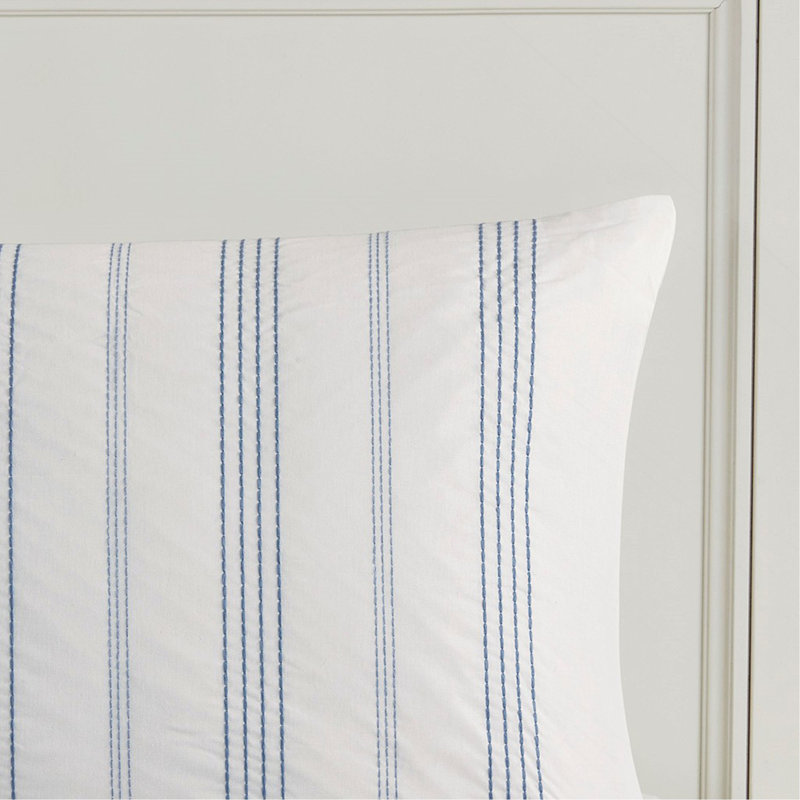 Ensemble de housse de couette en coton 5 pièces Jaquard, King Duvet Cover + 4 Additional Pieces