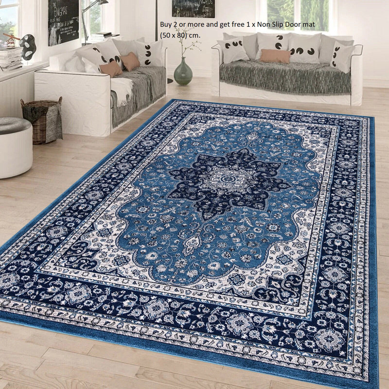 Floral 200cm X 290cm Area Rug