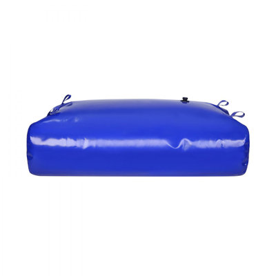 540L/142.65 Gallon Water Storage Bladder, Water Tank, 1000D Blue PVC Collapsible Water Storage Containers, Large Capacity Soft Water Bag