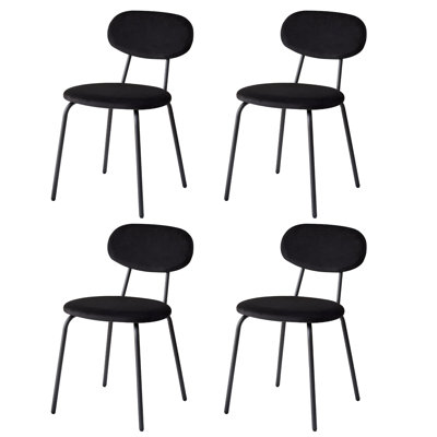 Cotton Blend Upholstered Metal Stacking Accent