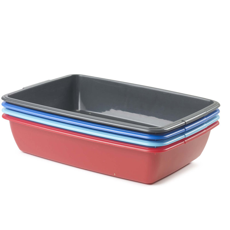 Plastic Litter Box, Blue