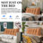 Sit-up Back Comfort Corduroy Bed Headboard Wedge Reading Pillow Triangular Backrest Compression-104469083-99222256