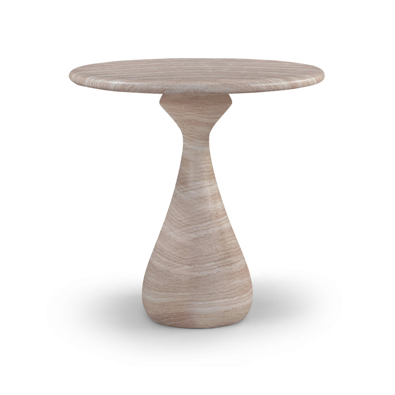 Table de hauteur comptoir Sano Caja, H 36 po x l 36 po x P 36 po, Travertin