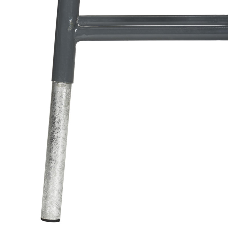 Simonds Counter Stool with Metal Frame, Grey