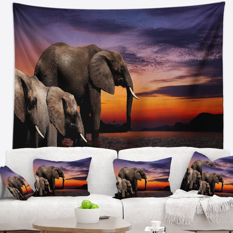 Polyester Tapestry, 68" H x 80" W