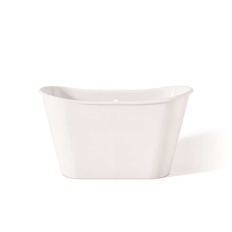 Spencer 68'' L Soaking Bathtub, White Interior with Custom Exterior