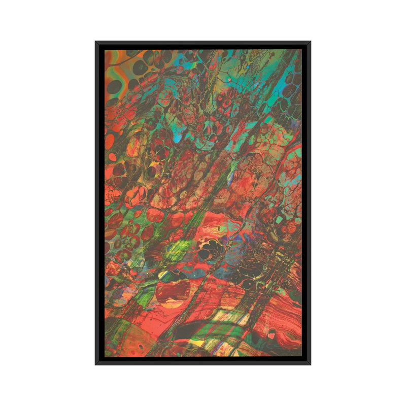 «Nourrissez votre tête III», impression sur toile, H 26 po x l 18 po x P 1,5 po, Toile avec cadre noir, Pas de tapis