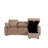 Brown Soft 3 - Seat With Built In Cup Holders, Adjustable Backrests And Convertible Storage Chaise Modular Backrests, Holders Removable Tray, Chenille-827062511