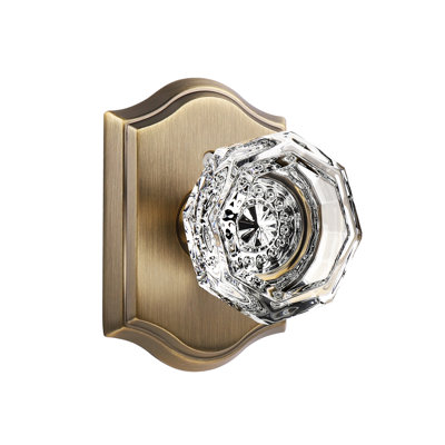 Crystal Privacy Door Knobs
