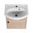 Small Size Bathroom Vanity With Ceramic Sink